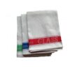 Linen Glass Cloth in red, blue or green varieties