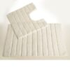 linear cream(1) Allure Bath Mat Set