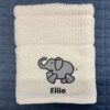 Riggs Ellie Elephant Embroidered Kitchen Towel