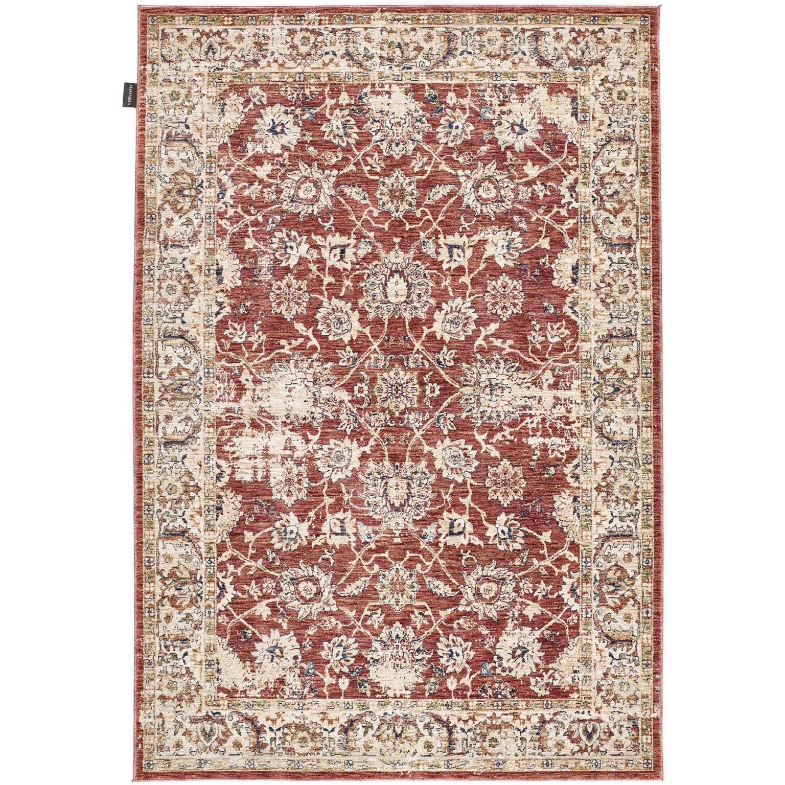 Alhambra Rug 6549 A In Red - H Monk & Sons