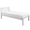 Sandra-Low-End-White Sandra Sleek Wooden Bedstead - 4 Colour Finishes