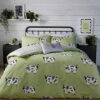 fusion daisy cow duvet cover set