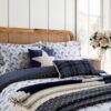 Long Island Paisley Blue Duvet Cover Set