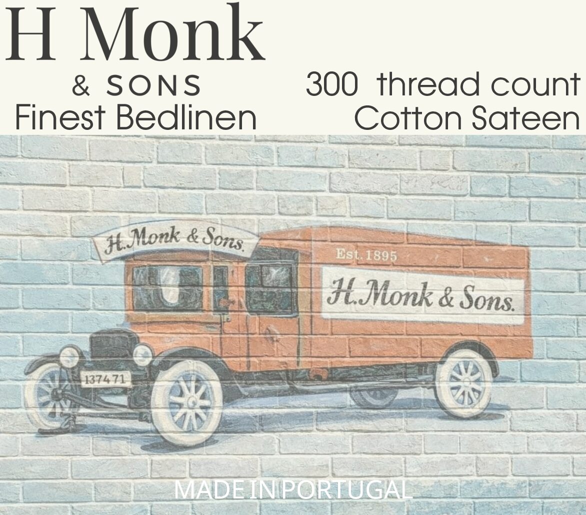 H Monks Exclusive Sheets In 6 Colours