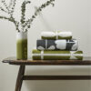 CutStemMossCharcoal-2 Orla Kiely Cut Stem Towels - In Moss and Charcoal