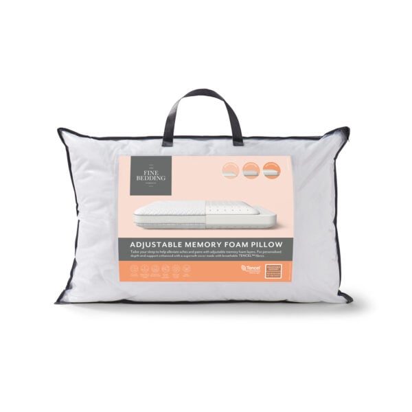 Adjustable Memory Foam Pillow