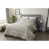 Check Beige Duvet Cover Set