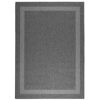Duo Weave Border Indoor/Outdoor Rug - In Silver or Charcoal
