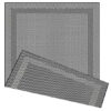 Duo Weave Border Indoor/Outdoor Rug - In Silver or Charcoal