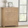 Foxington Oak 2 Over 3 Drawer Chest