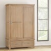 Foxington 2-Door Oak Wardrobe