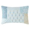 Laurissa Patchwork Duvet Cover Set - In Pale Seaspray Blue
