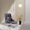 kebe-roma-room Kebe Roma Recliner And Stool Set