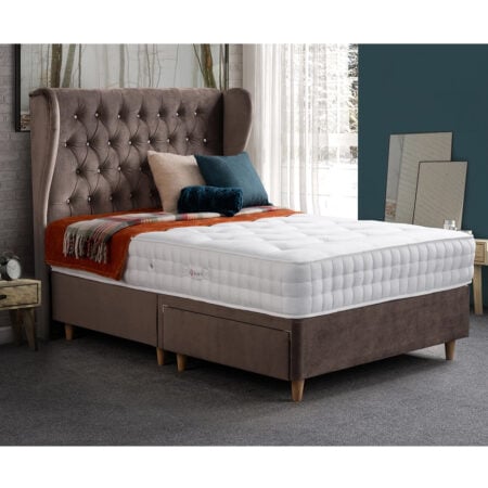 Single Copland 1000 2 Drawer Divan Set / Mattress