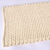 modadecasa-Chenille-Bathmat-Champagne Chunky Weave Chenille Bath Mat