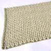 modadecasa-Chenille-Bathmat-Green Chunky Weave Chenille Bath Mat