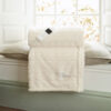 dyngs-CableSherpaCream-heated-throw Cable Sherpa Heated Throw Cream