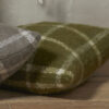 walton-faux-mohair-chequered-cushion-olive2 Faux Mohair Chequered Cushion - In 3 Colours