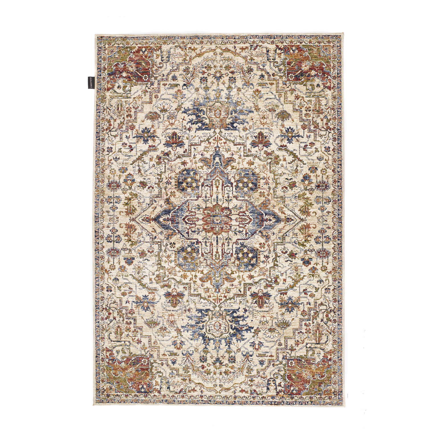 Alhambra Rug 6504C Ivory Beige - H Monk & Sons