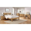 Single Denver Oak Bedstead