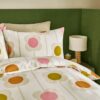Abacus Flower Sunrise Duvet Cover Set