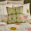 Abacus Flower Sunrise Duvet Cover Set