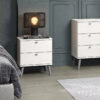 core-augusta-curve-2-drawer-bedside-cabinet-white Augusta 2 Drawer Bedside