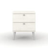 core-augusta-curve-2-drawer-bedside-cabinet-white2 Augusta 2 Drawer Bedside