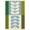 Stem Check Towels in Willow