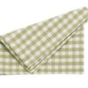 walton-gingham-napkin-olive Gingham Tableware - In Cornflower Blue Olive Or Pink Quartz
