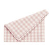 walton-gingham-napkin-pink Gingham Tableware - In Cornflower Blue Olive Or Pink Quartz