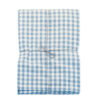 walton-gingham-tablecloth-blue Gingham Tableware - In Cornflower Blue Olive Or Pink Quartz