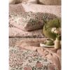 William Morris At Home Rose Pink and Sage Duvet Cover Set