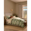 William Morris At Home Strawberry Thief Nettle Green Duvet Cover Set