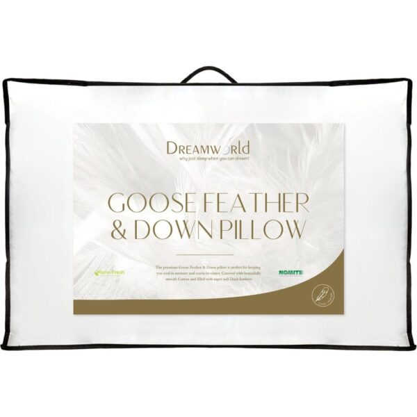 Goose Feather and Down Pillow