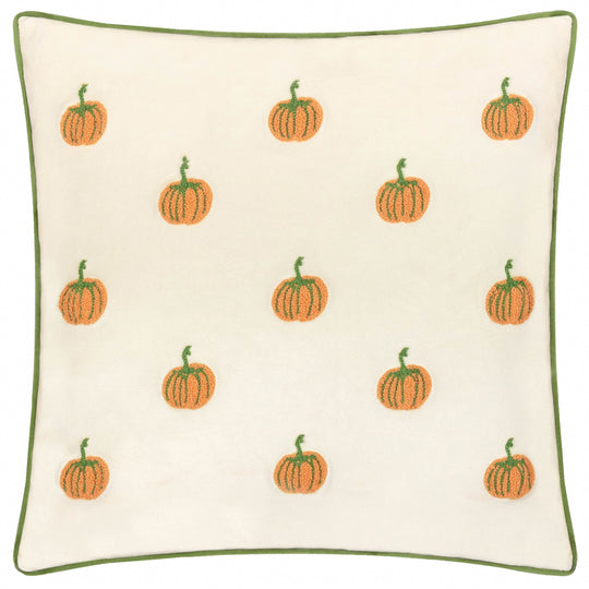 Pumpkin Spice Tufted Cushion