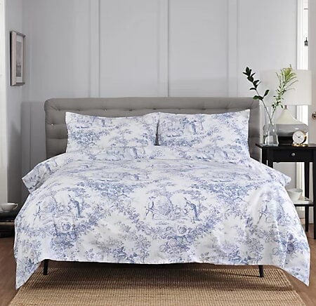 Toile De Jouy Duvet Cover Set