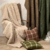 Faux Shearling Throw