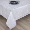 Katia-tablecloth-White Katia Jacquard Tablecloth and Napkin