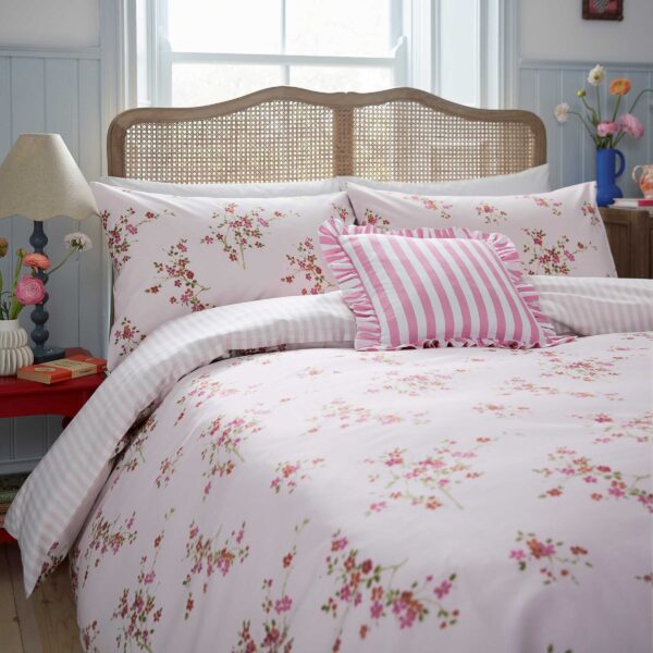 Secret Garden Blossom Duvet Cover Set In Pink