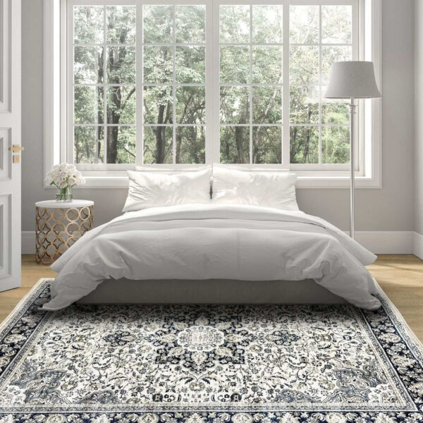 Heritage Rug In Steel