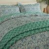 Morris Little Chintz Bed Throw - Blue