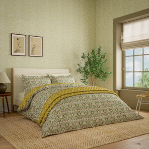 William Morris Little Chintz Duvet Cover Set - Green