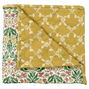 Morris Little Chintz Bed Throw - Green