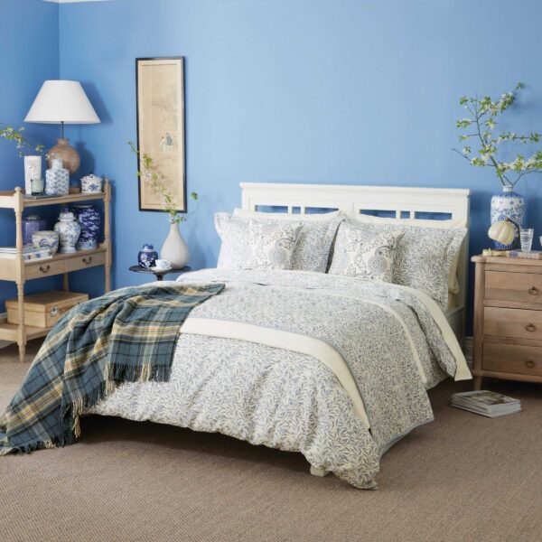 Morris Willow Bough Duvet Cover Set In Blue
