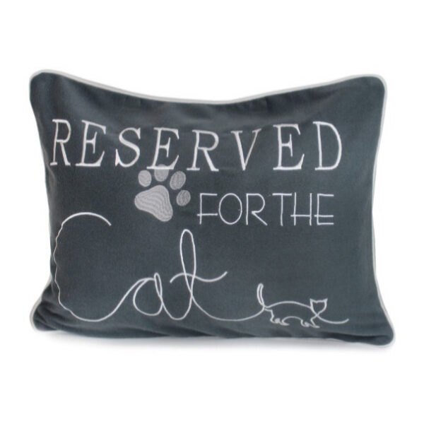 Reserved For The Cat Cushion