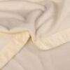 wool-cotton-blended-solid-blanket-cream Wool and Cotton Blended Solid Blanket