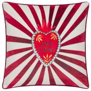 Amor Eterno Velvet Cushion