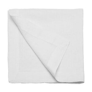 walton-linen-napkin-white Napkin Set of 4 White 100pc Linen