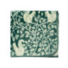 Harvest Moon Squirrels Fleece Throw Green